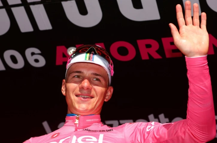 Remco Evenepoel à Ortona, Italie, le 6 mai 2023