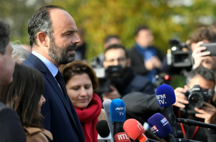Edouard Philippe à Saint-Ouen le 4 novembre 2019
