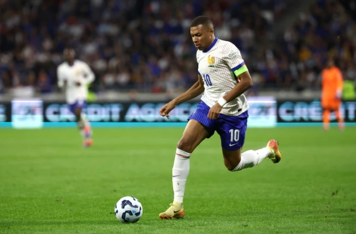 Le capitaine Kylian Mbappé lors de son dernier match avec les Bleus en Ligue des nations contre la Belgique à Lyon, le 9 septembre 2024  