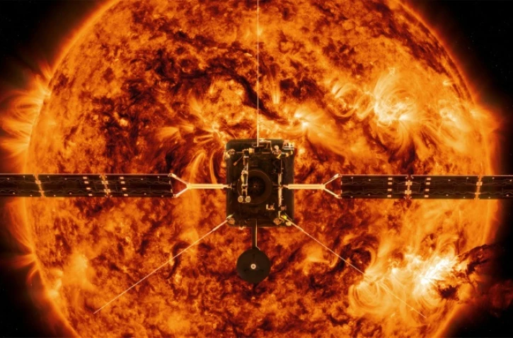 Image d'illustration diffusée par la Nasa le 3 février 2020 de Solar Orbiter 