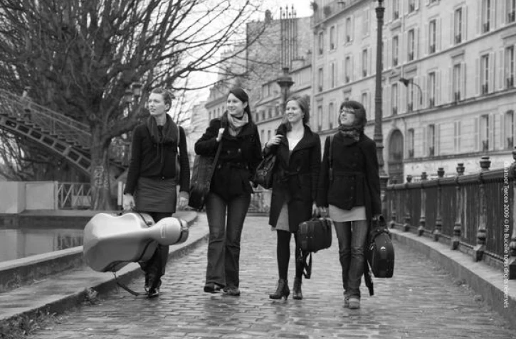 Le quatuor Tercea (Photo Ph. Bucelle - www.myspace.com/quatuortercea)