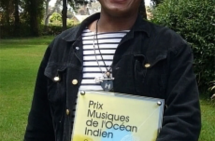 Mami Bastah, lauréat de la deuxième édition du prix des Musiques de l'Océan Indien