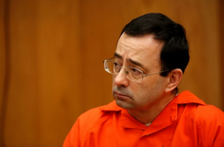Larry Nassar devant le tribunal de Charlotte, dans le Michigan, le 31 janvier 2018