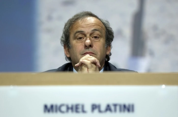 Michel Platini, alors président de l'UEFA, lors du 61e congrès de la Fifa, le 1er juin 2011 à Zurich