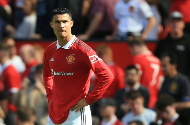 Manchester United forward Cristiano Ronaldo
