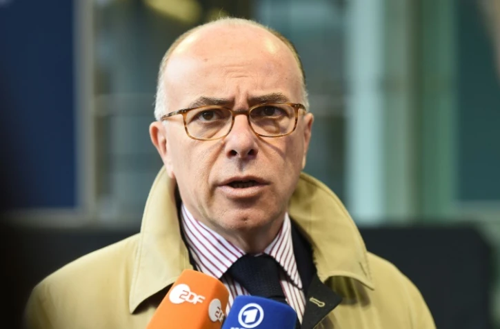 Bernard Cazeneuve à Luxembourg, le 8 octobre 2015