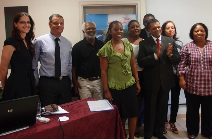 1er juin 2011 - Conférence de presse de la délégation du comité de tourisme de Rodrigues