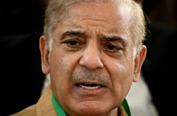 Shehbaz Sharif à Islamabad le 5 avril 2022