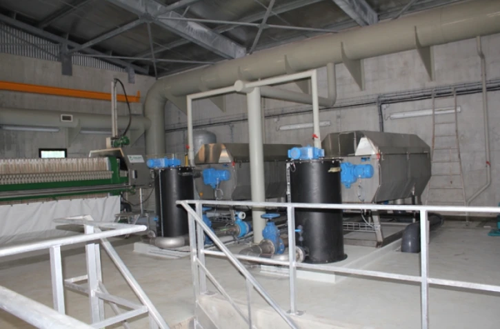 Inauguration de la station de traitement des eaux usées de l'Ermitage le jeudi 9 juin 2011