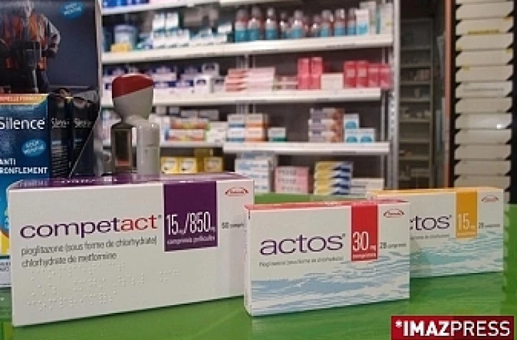 Actos et Competact, retirés du marché le 11 juillet 2011 (Photo Marine Veith)