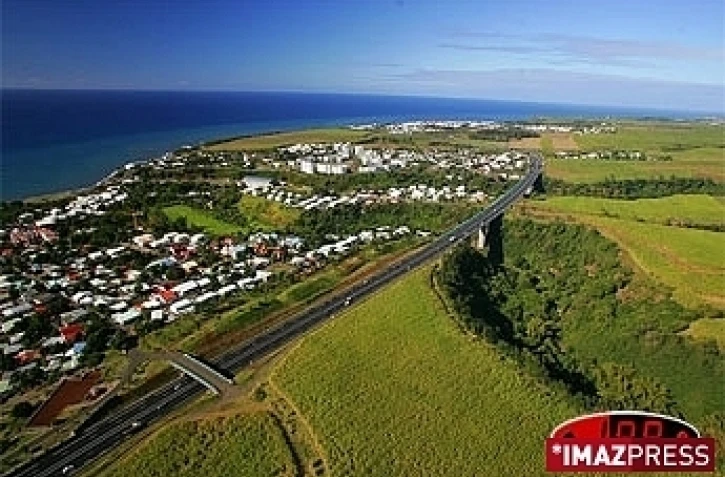 Vue aérienne de Sainte-Marie (photo d'archives)