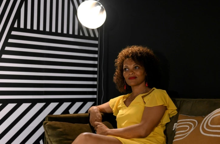 Lolita Tergémina, directrice de la compagnie Sakidi, à Avignon le 5 juillet 2022