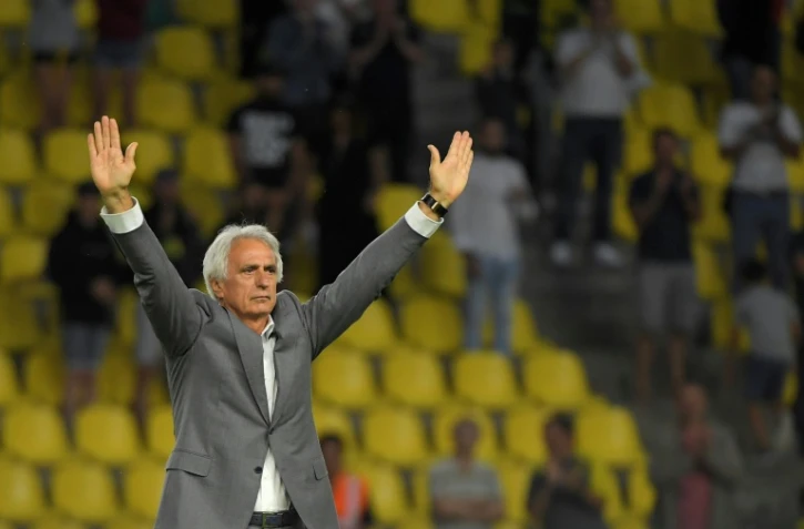 Vahid Halilhodzic après son dernier match en tant qu'entraîneur du FC Nantes en amical contre le Genoa, le 2 août 2019 au stade de La Beaujoire à Nantes