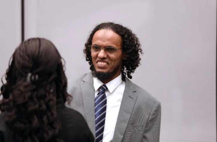 Le jihadiste malien Ahmad Al Faqi Al Mahdi à La Haye, le 27 septembre 2016