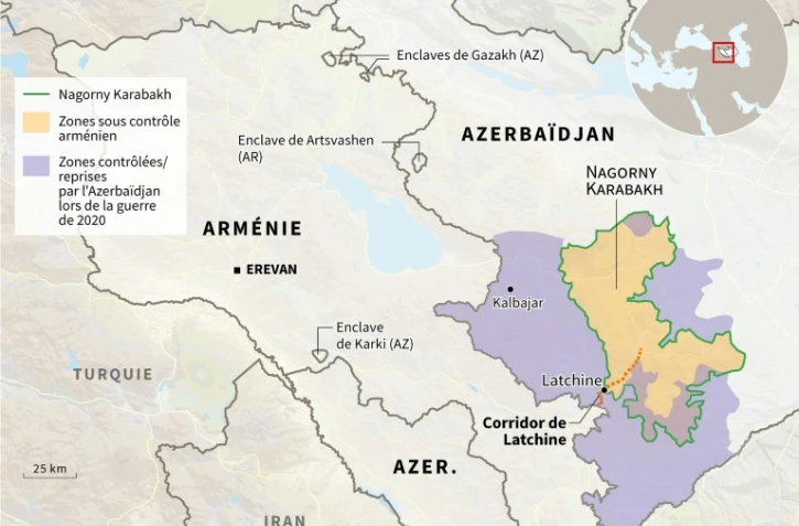 Le conflit entre l'Arménie et l'Azerbaïdjan dans le Nagorny Karabakh