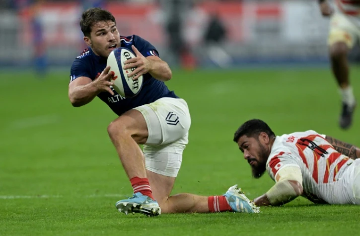 Antoine Dupont au stade de France le 9 novembre 2024