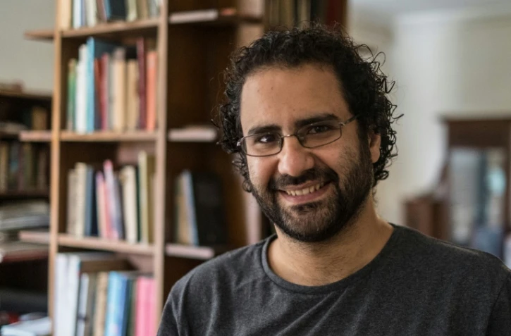 Alaa Abdel Fattah le 17 mai 2019 à son domicile au Caire