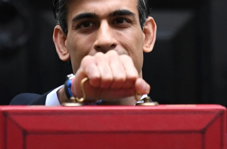 L'ex-ministre britannique des Finances Rishi Sunak, le 27 octobre 2021 à Londres