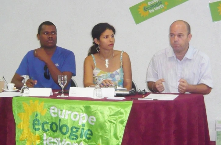 Samedi 18 juin 2011 - Conférence de presse Europe Écologie Les Verts Réunion (Photo D.R)