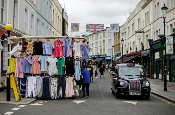Une rue de Notting Hill à Londres, le 8 août 2017