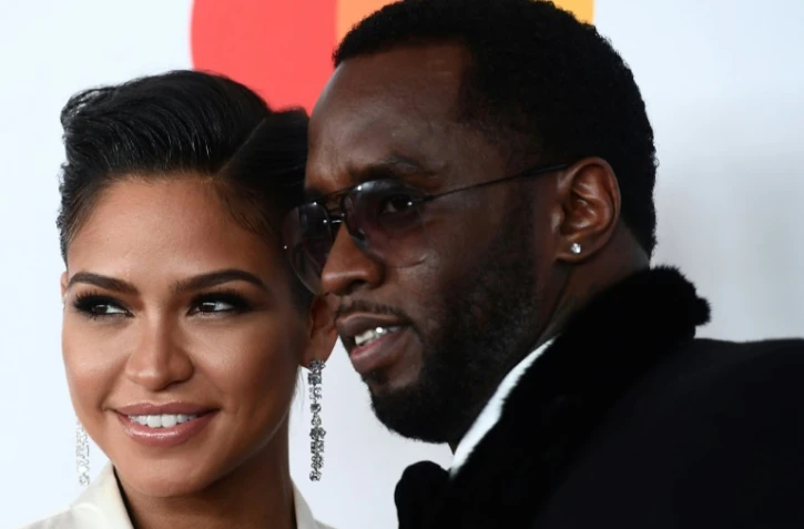 Cassie et P. Diddy (Sean Combs) à New York, le 18 janvier 2018