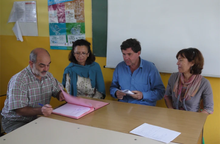 Vendredi 17 juin 2011 - Signature de convention entre le parc national et le RAR de Cilaos (Photo D.R)