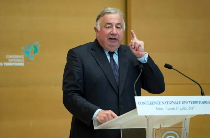 Le président du Sénat Gérard Larcher à Paris le 1è juillet 2017 