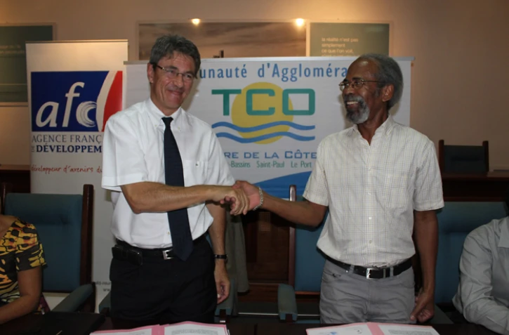 Signature de convention de partenariat entre le TCO et l'AFD