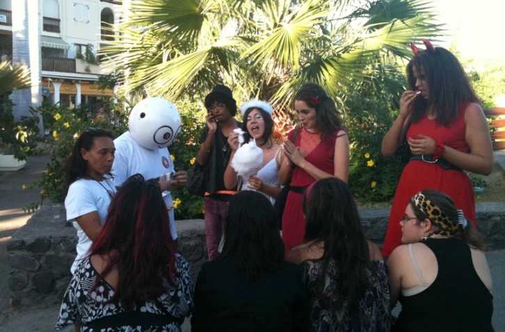 Sam au Grand Boucan en 2010 (photo: DR)