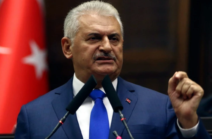 Le Premier ministre turc Binali Yildirim le 11 octobre 2016 à Ankara