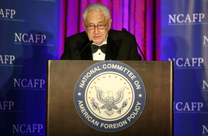 Henry Kissinger lors d'un diner de gala le 19 octobre 2016 à New York