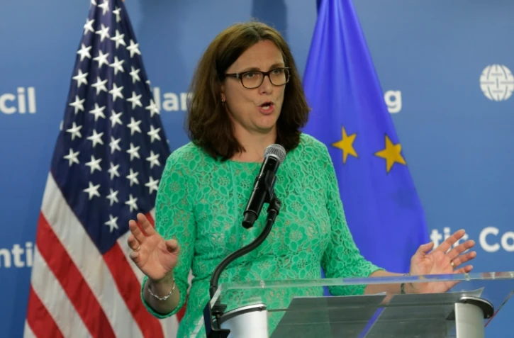 La commissaire européenne au Commerce, Cecilia Malmström, le 29 juin 2016 à Washington