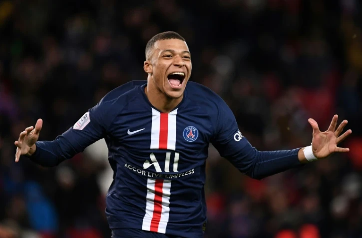 L'attaquant du PSG Kylian Mbappé auteur d'un doublé contre Dijon, le 29 février 2020 au Parc des Princes 