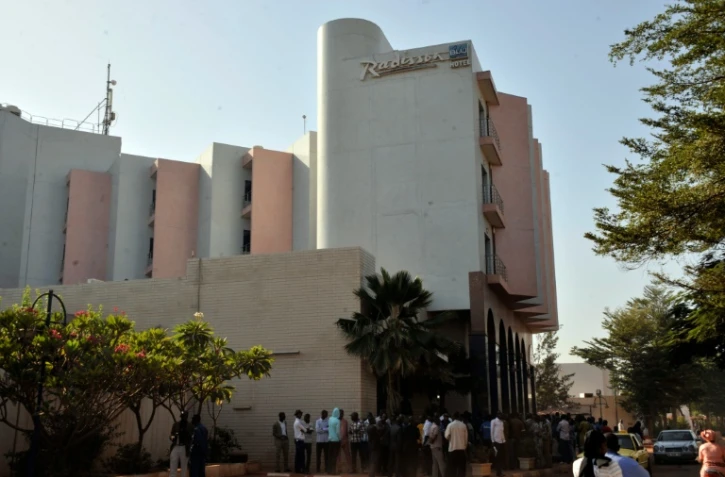 Le Radisson Blu de Bamako, le 24 novembre 2015