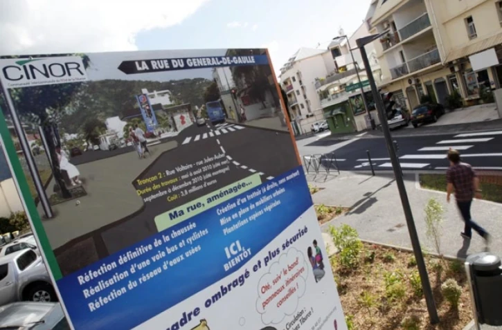 Travaux rue du General de Gaulle
Photo Michel Désiré