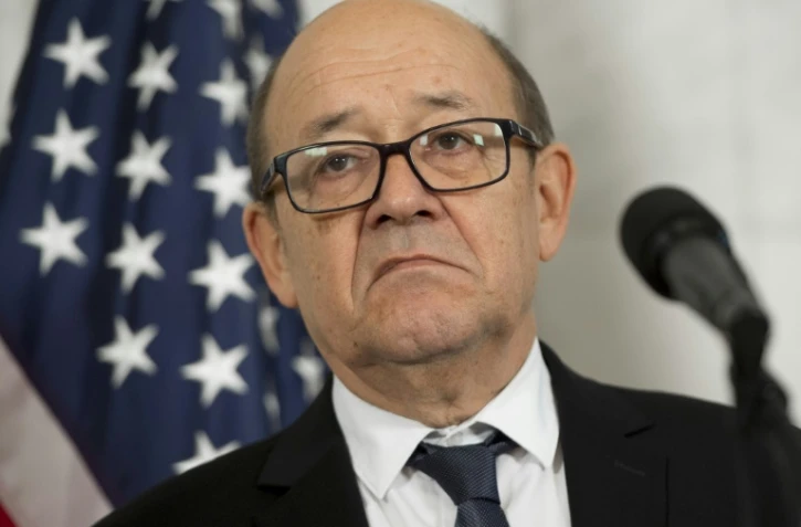 Le ministre de la Défense Jean-Yves Le Drian le 28 novembre 2016 à Washington