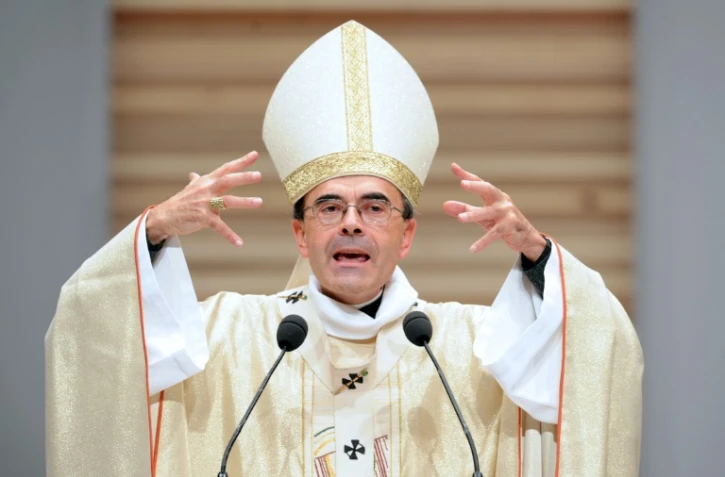 Le cardinal Philippe Barbarin, le 14 octobre 2012 à Lyon