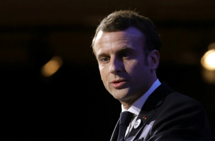 Emmanuel Macron à Paris, le 20 février 2019