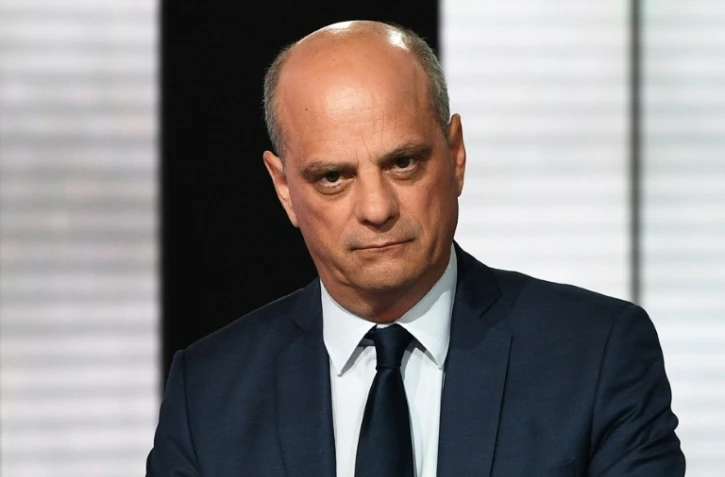 Le ministre de l'Education Jean-Michel Blanquer sur le plateau de la chaîne France 3, le 20 août 2020 à Paris