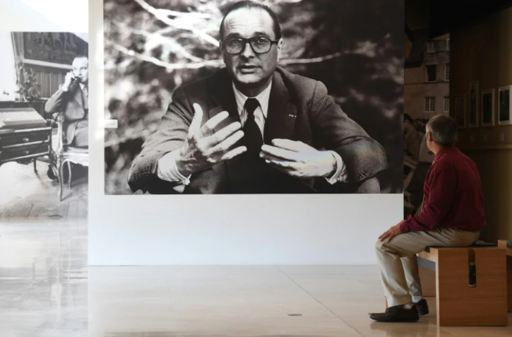Au "Musée du Président Jacques Chirac" de Sarran, en Corrèze, le 21 septembre 2016 