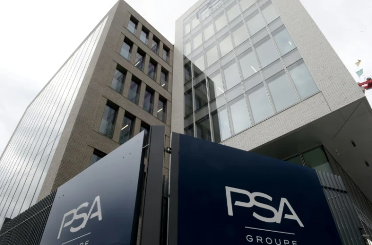 Le siège de l'entreprise PSA (Peugeot, Citroën, DS) à Rueil-Malmaison dans les Hauts-de-Seine