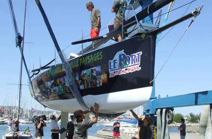 Le bateau &quot;Île de La Réunion - Ville du Port&quot;  (Photo D.R.)
