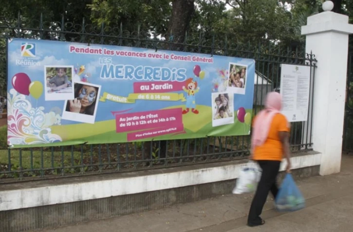 Mercredi 20 juillet 2011 - Mercredi dédié à la jeunesse au jardin de l'Etat à Saint-Denis
(Photo Michel Désiré)