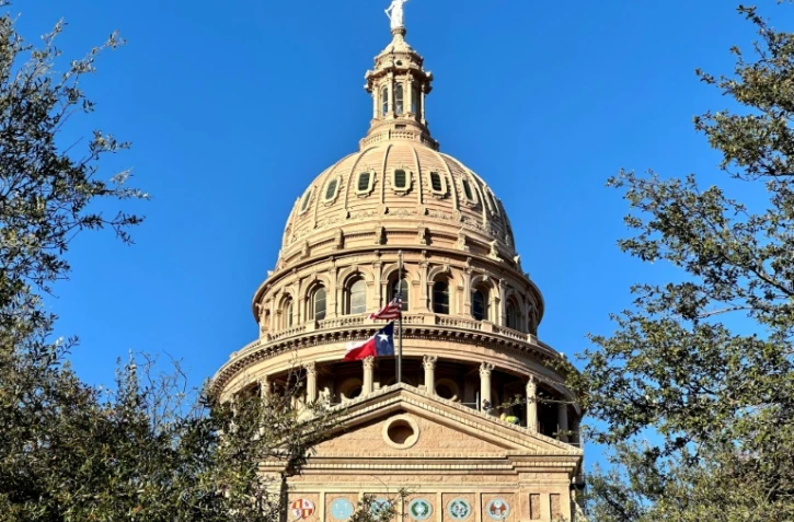 Le bâtiment du Capitole texan, le 26 janvier 2023 à Austin