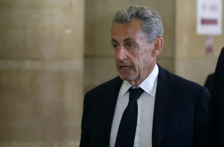 L'ancien président de la République Nicolas Sarkozy le 11 mai 2026 au palais de justice de Paris
