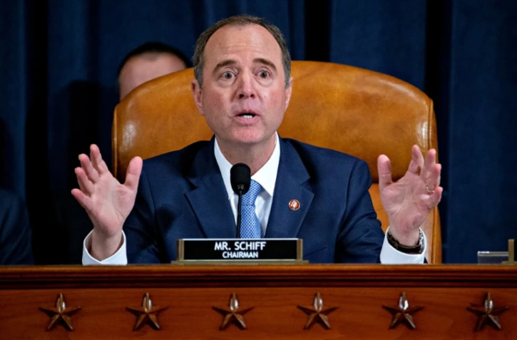 L'élu démocrate Adam Schiff au Congrès à Washington le 21 novembre 2019 