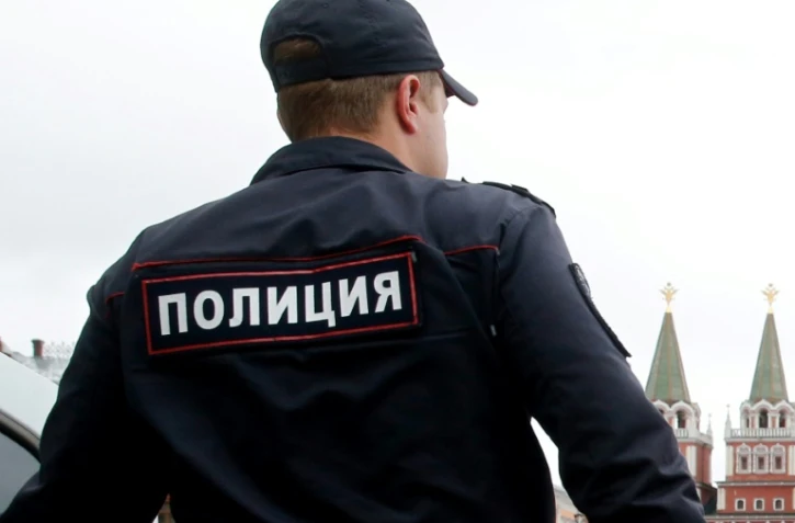 Un policier à Moscou, le 8 juillet 2017