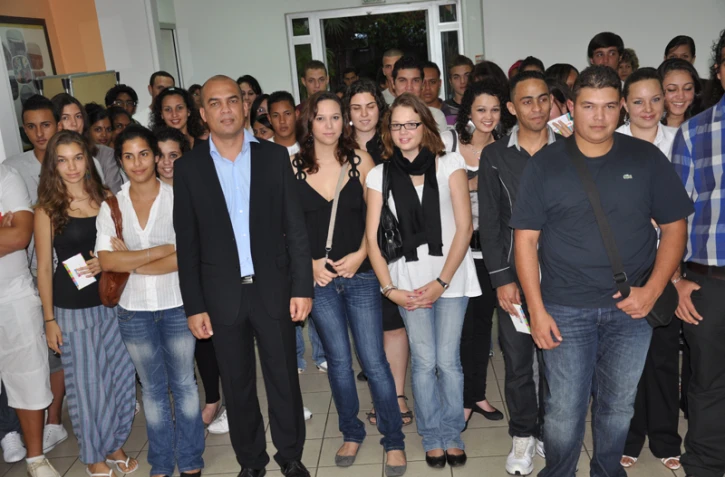 Réception en l'honneur des lauréats aux examens (Photo D.R)