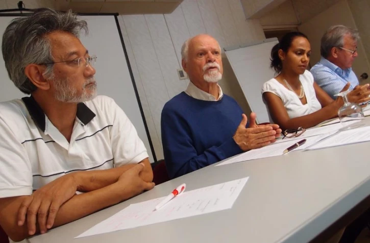 Vendredi 29 juin 2011: Conférence de presse du PCR (photo: Mounice Najafaly)