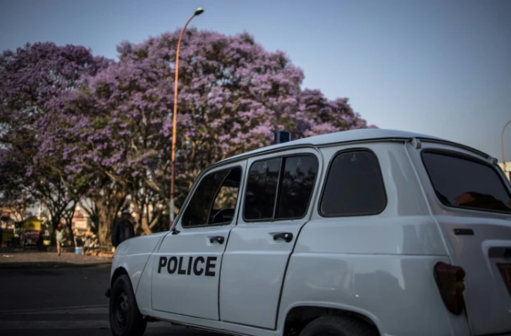 Une Renault 4L de la police, à Antananarivo, le 7 novembre 2018 à Madagascar